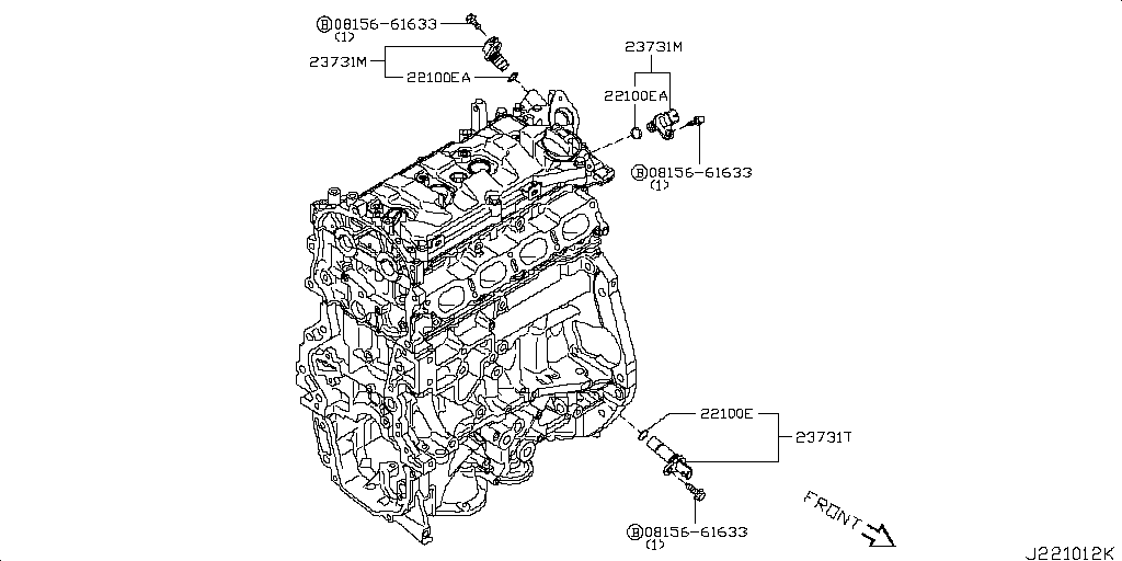 Distributor Ignition Timing Sensor