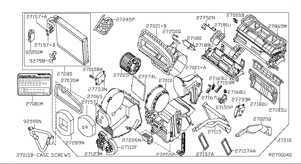 Heater Blower Unit