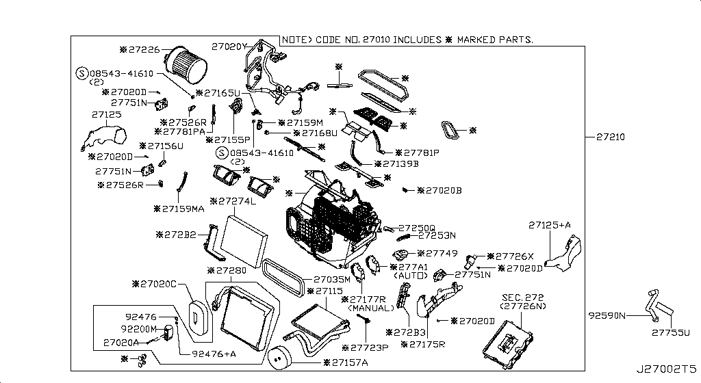 Heater Blower Unit