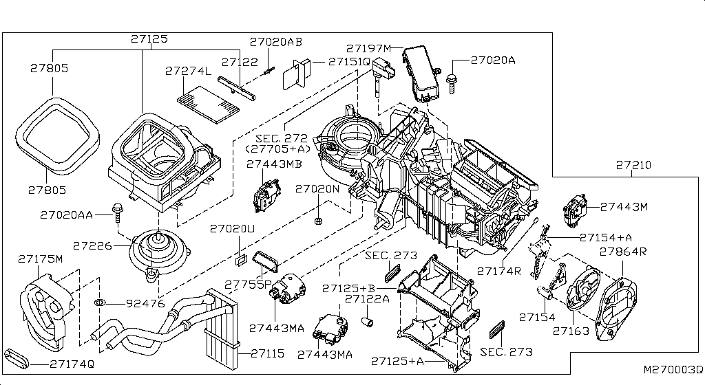 Heater Blower Unit