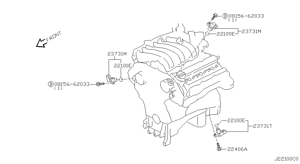 Distributor Ignition Timing Sensor