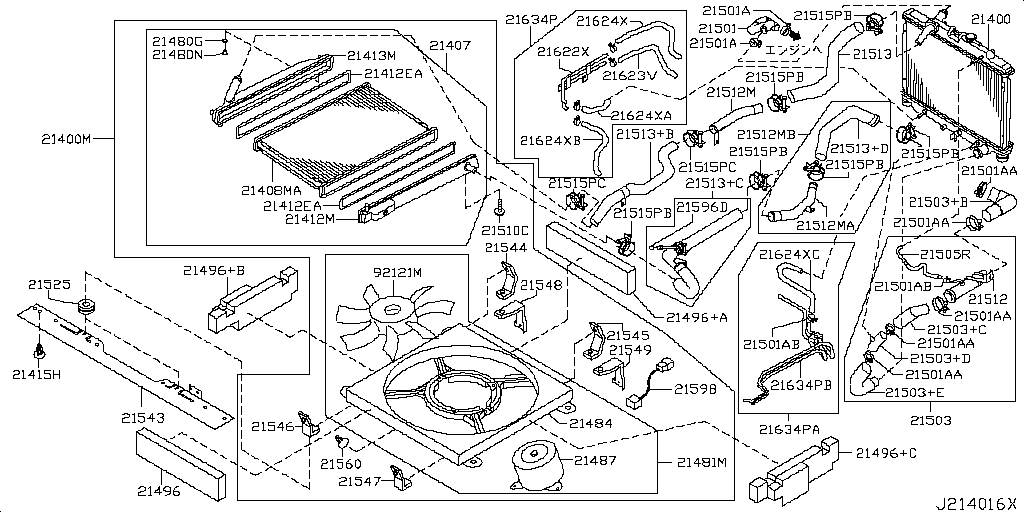 Radiator, Shroud & Inverter Cooling