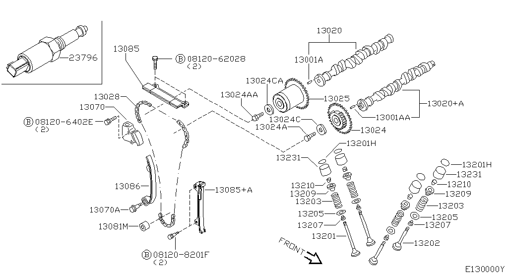 Camshaft & Valve Mechanism