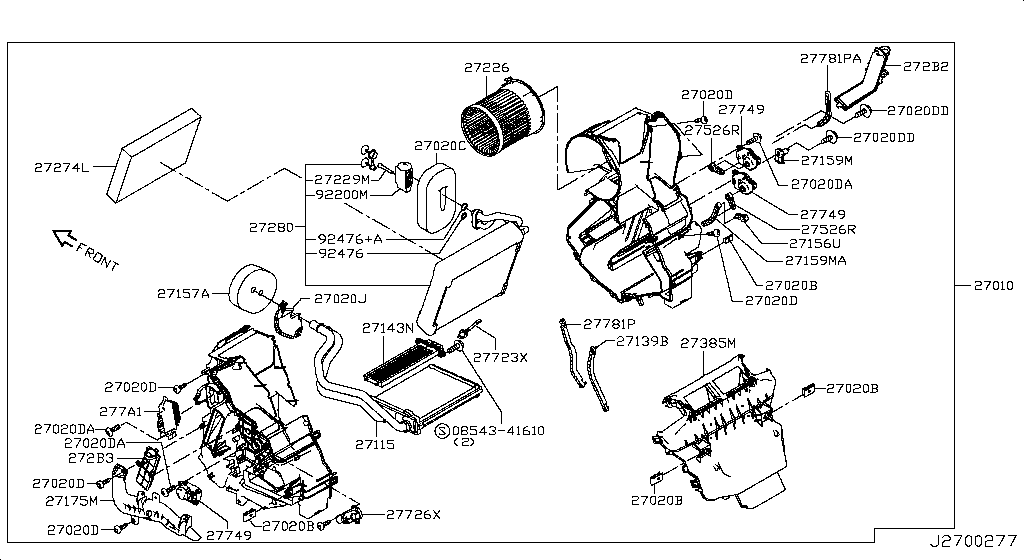 Heater Blower Unit