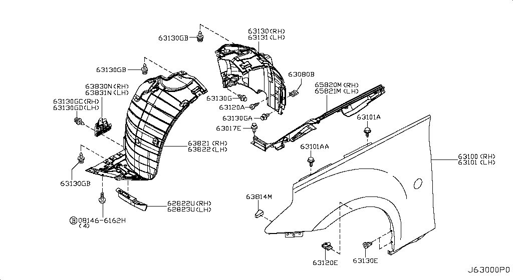 Front Fender & Fitting