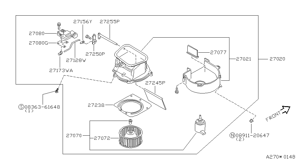Heater Blower Unit