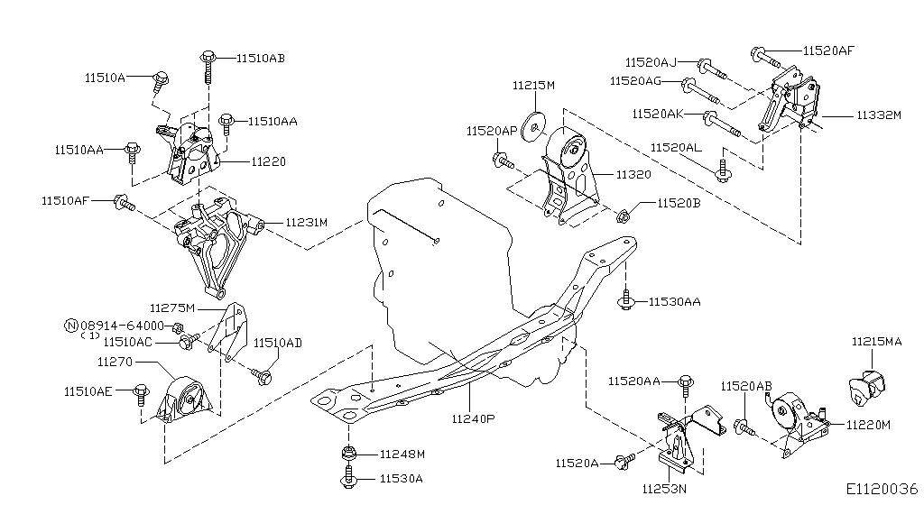 Engine & Transmission Mounting