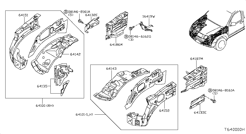 Hood Ledge & Fitting