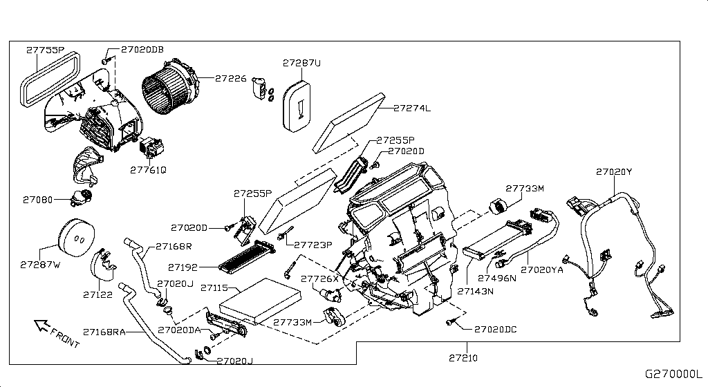 Heater Blower Unit