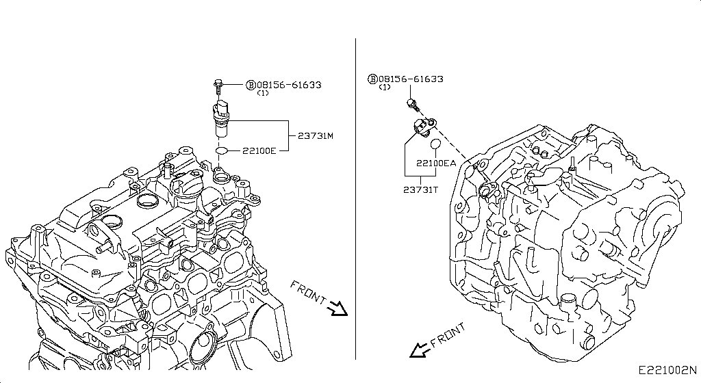 Distributor Ignition Timing Sensor