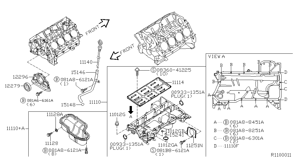 Cylinder Block & Oil Pan