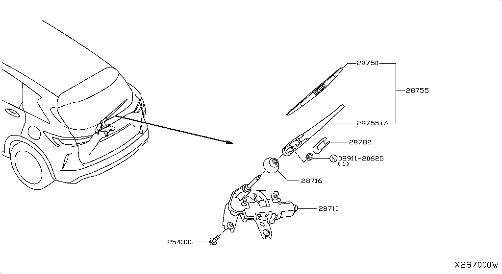Rear Window Wiper