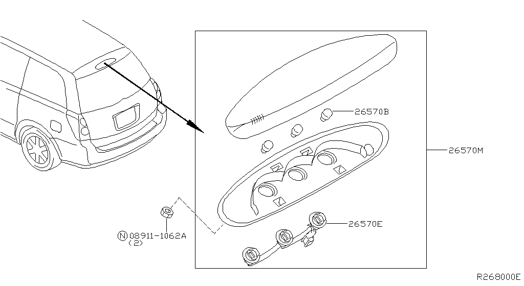 High Mounting Stop Lamp