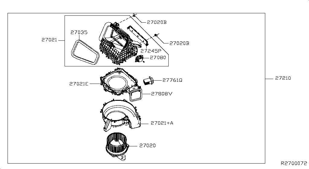 Heater Blower Unit