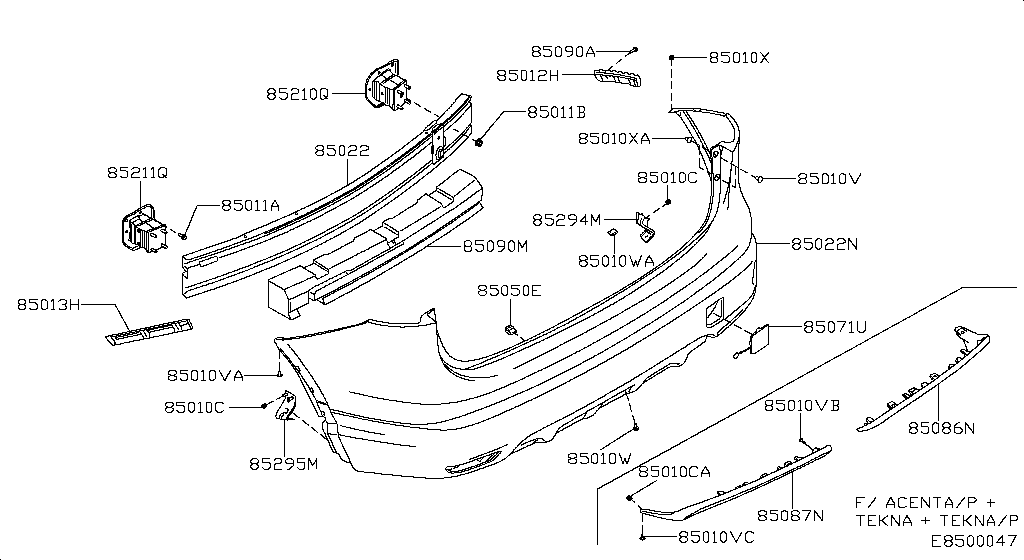 Rear Bumper