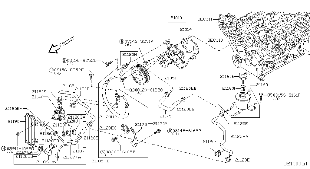 Water Pump, Cooling Fan & Thermostat