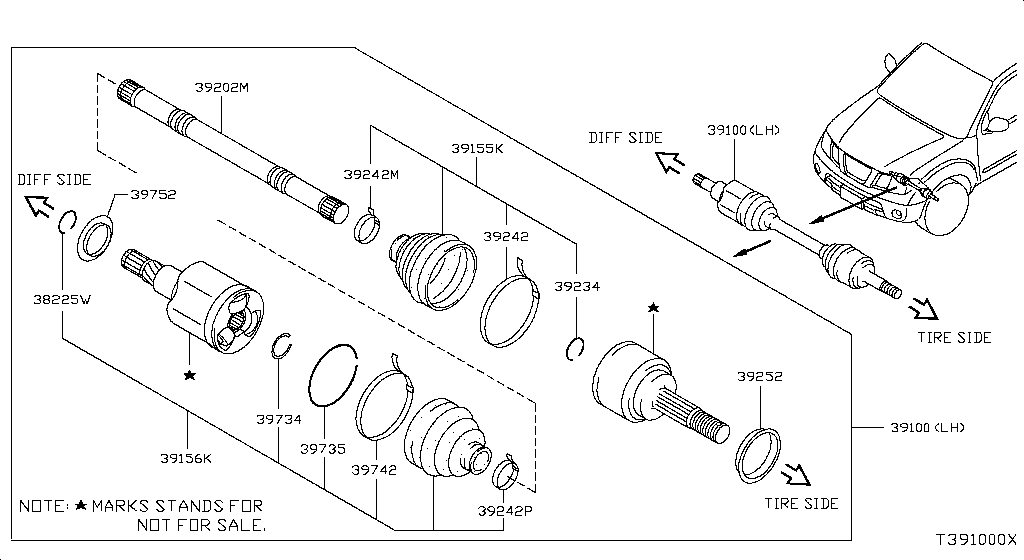 Front Drive Shaft