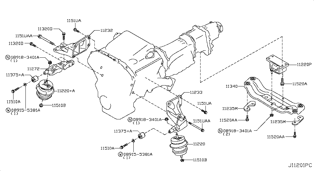 Engine & Transmission Mounting