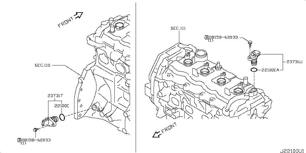 Distributor Ignition Timing Sensor