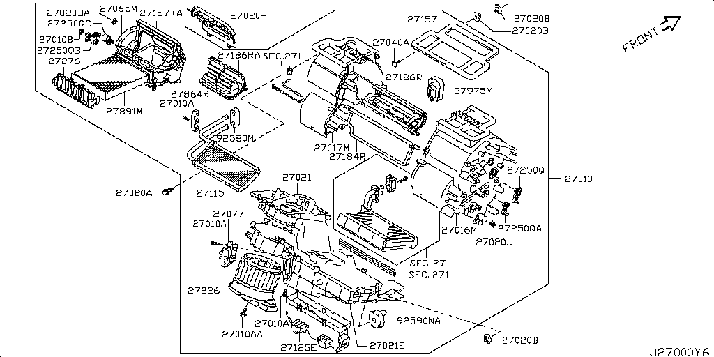 Heater Blower Unit