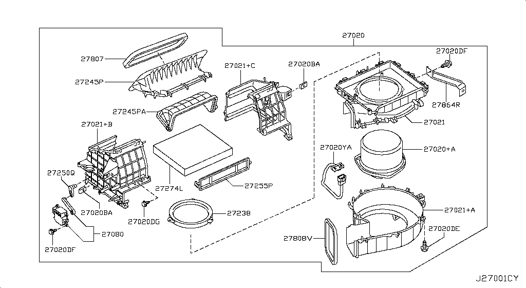 Heater Blower Unit