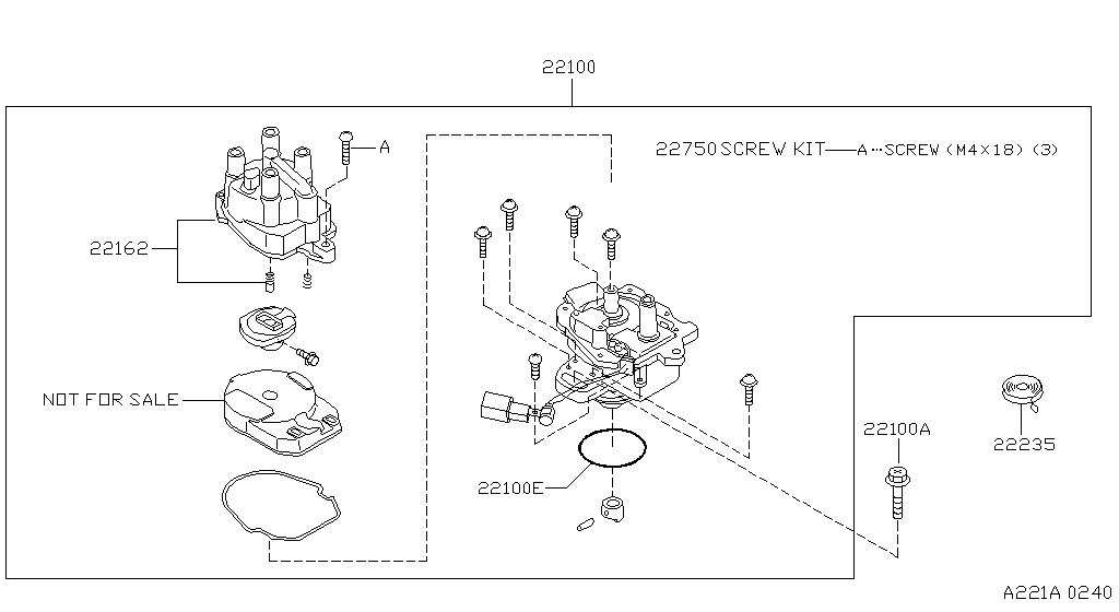 Sensor de sincronización de encendido del distribuidor