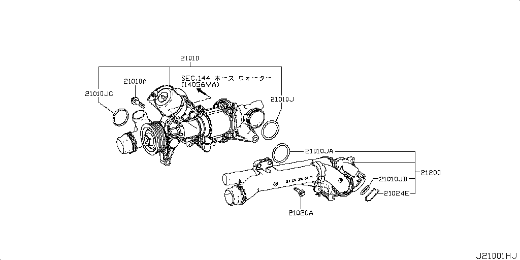 Water Pump & Cooling Fan & Thermostat