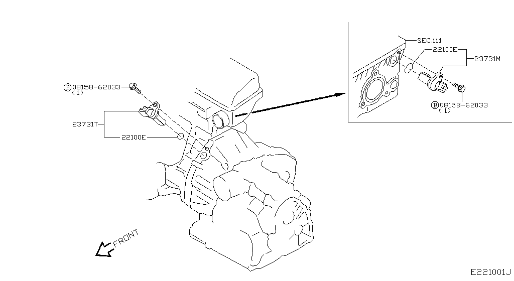 Distributor Ignition Timing Sensor