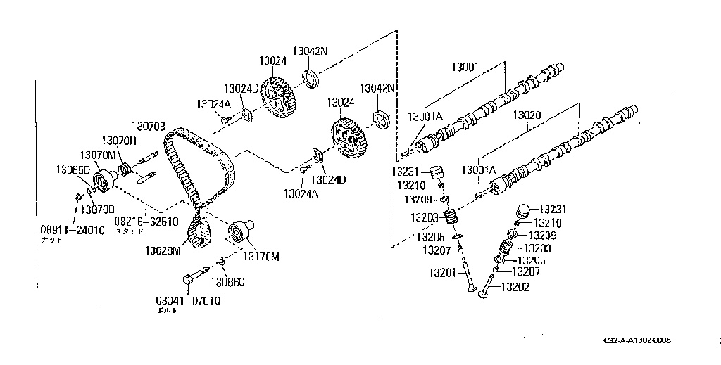 Camshaft & Valve Mechanism