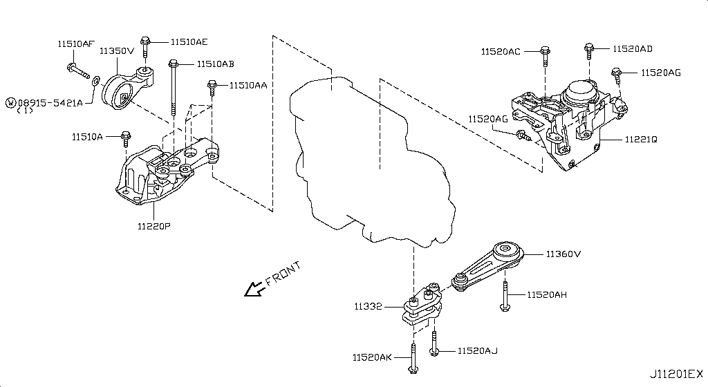 Engine & Transmission Mounting