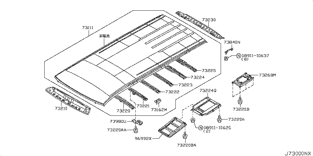 Roof Panel Fits Tying