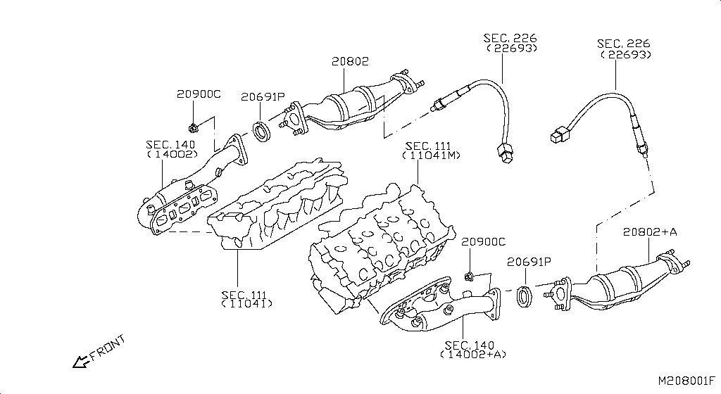 Catalyst Converter, Exhaust Fuel & Ure In