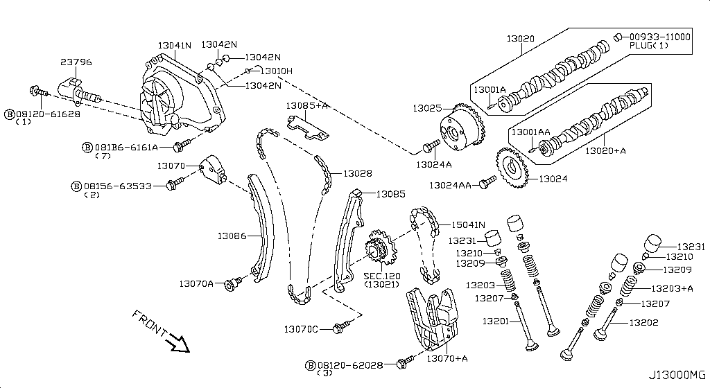 Camshaft & Valve Mechanism