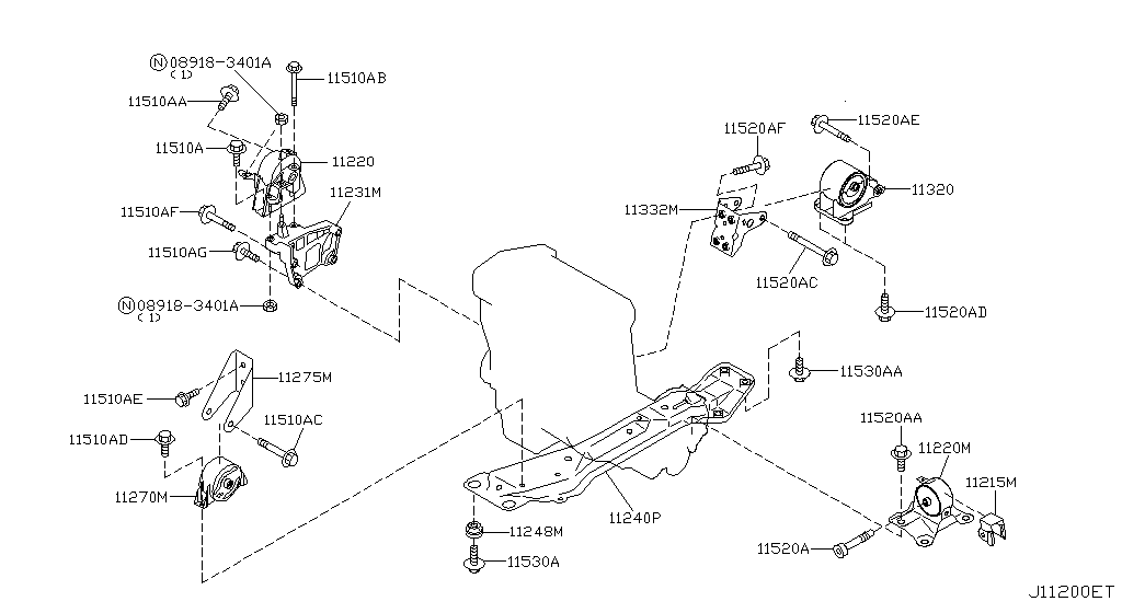 Engine & Transmission Mounting