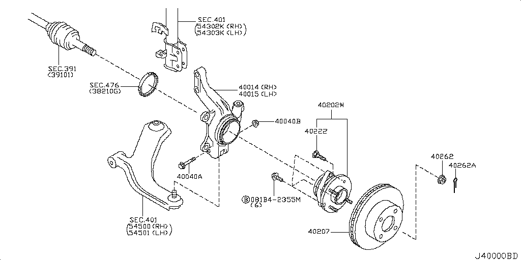Front Axle