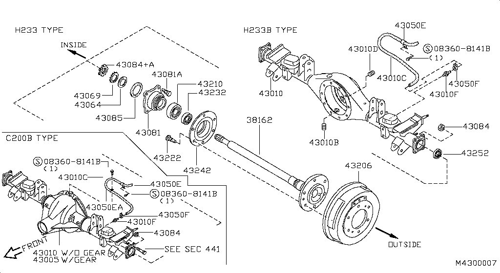 Rear Axle