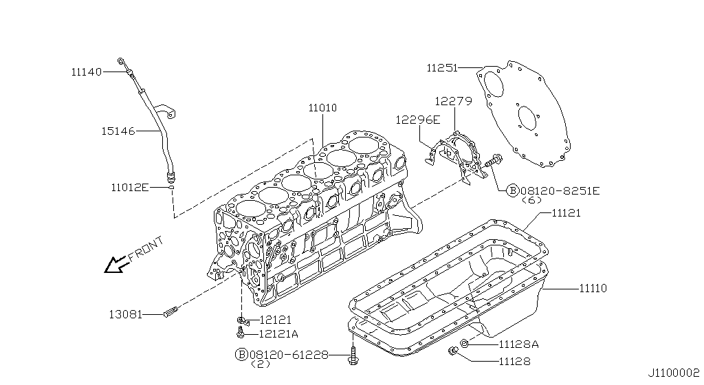 Cylinder Block & Oil Pan