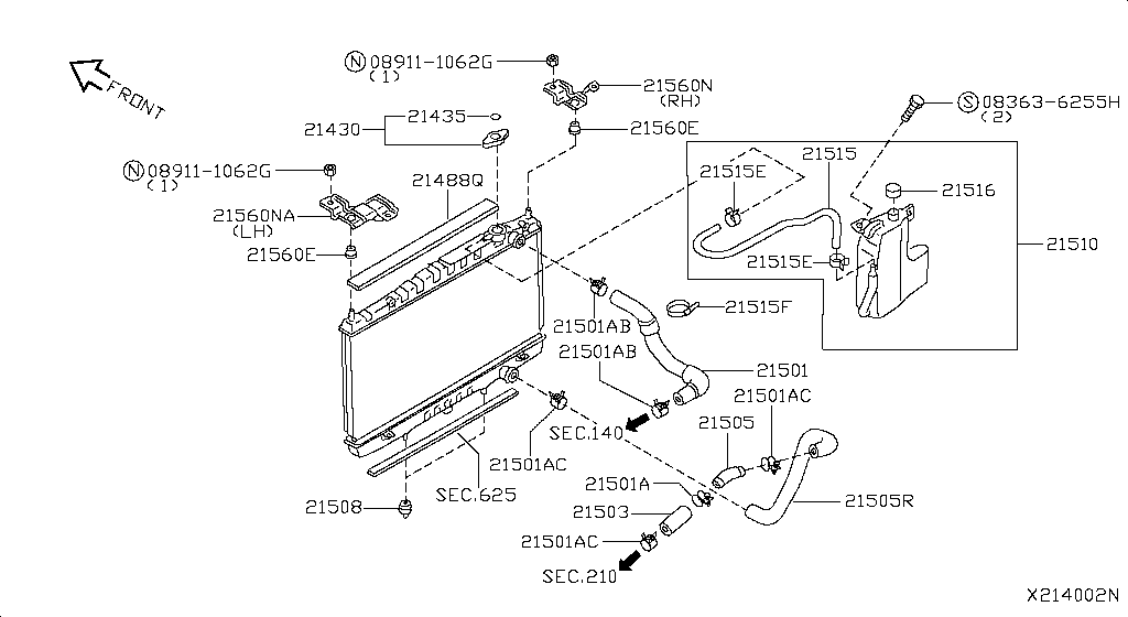 Radiator Shroud Inverter Cooling