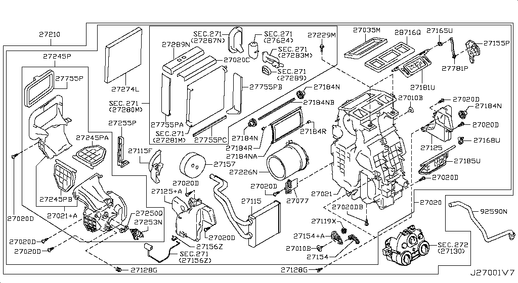 Heater Blower Unit