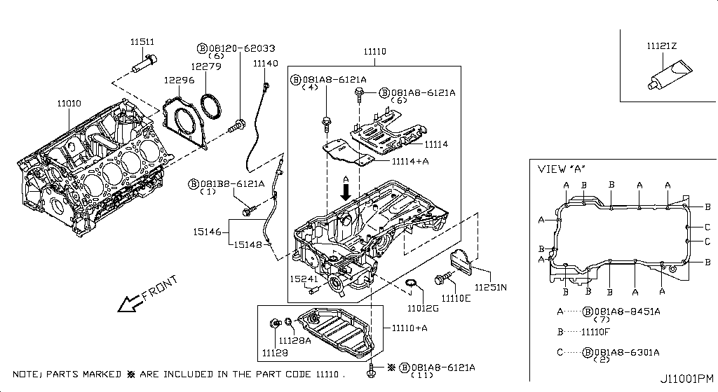 Cylinder Block & Oil Pan