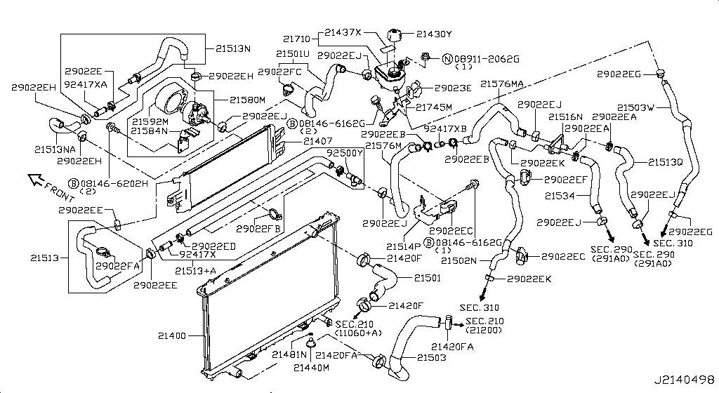 Radiator Shroud Inverter Cooling