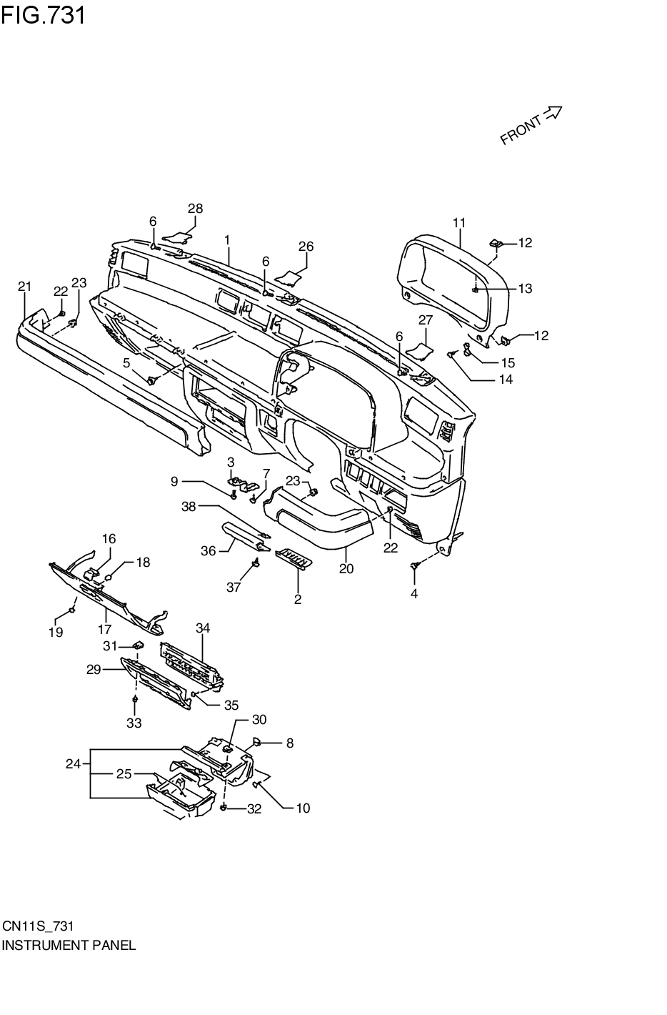Tablero de instrumentos