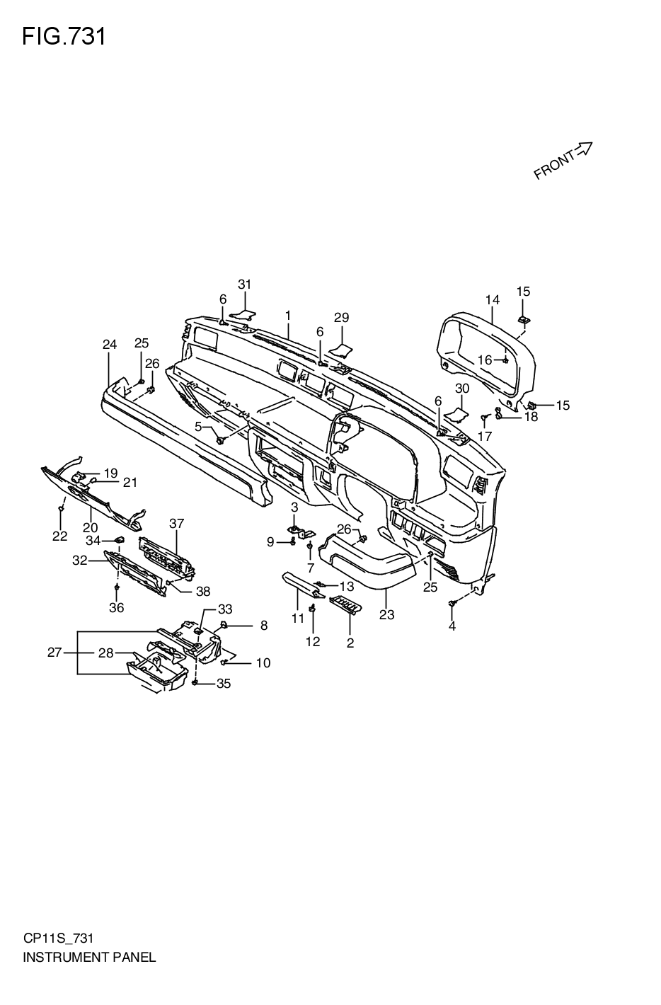 Tablero de instrumentos