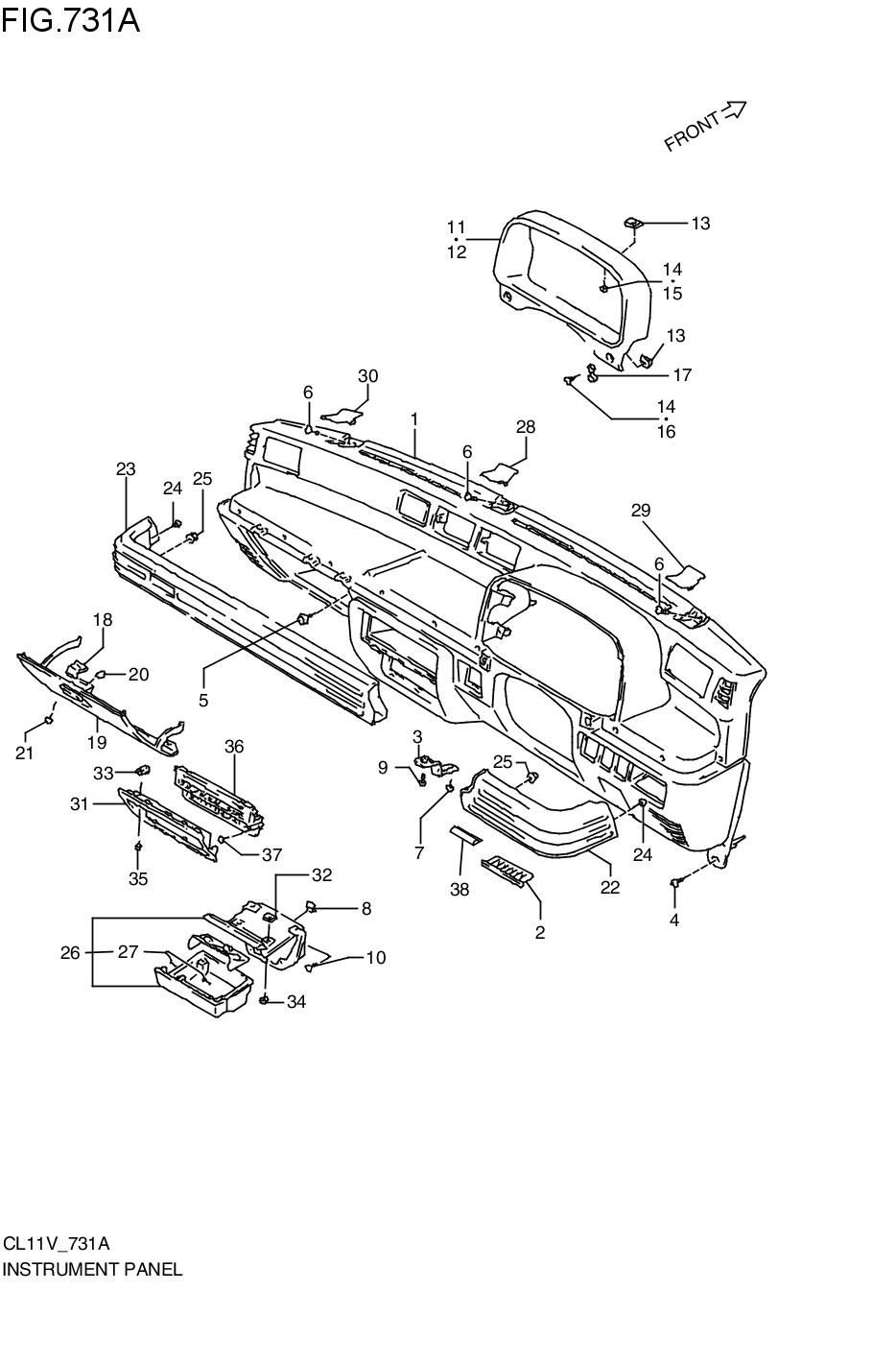 Tablero de instrumentos