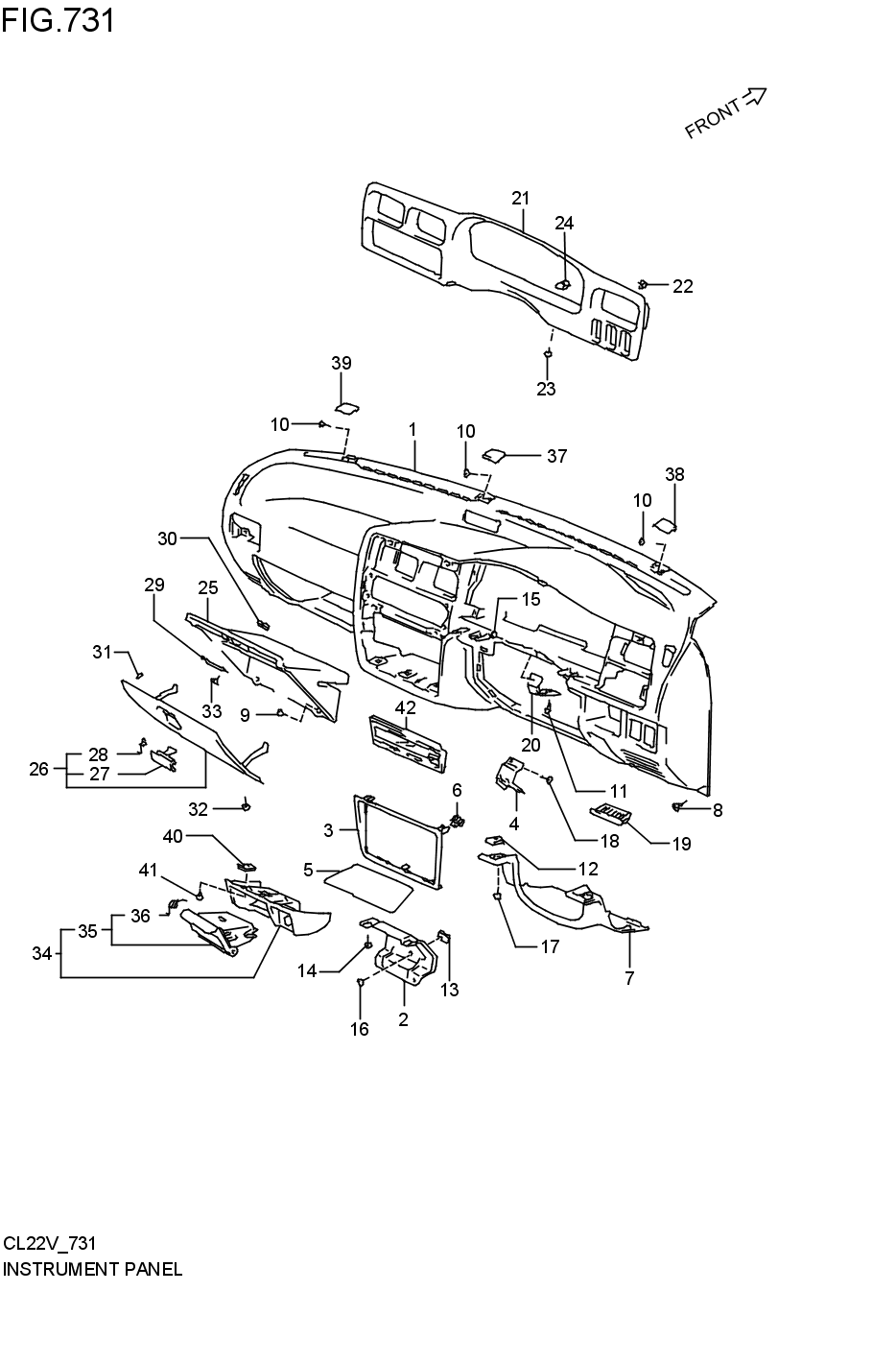 Tablero de instrumentos