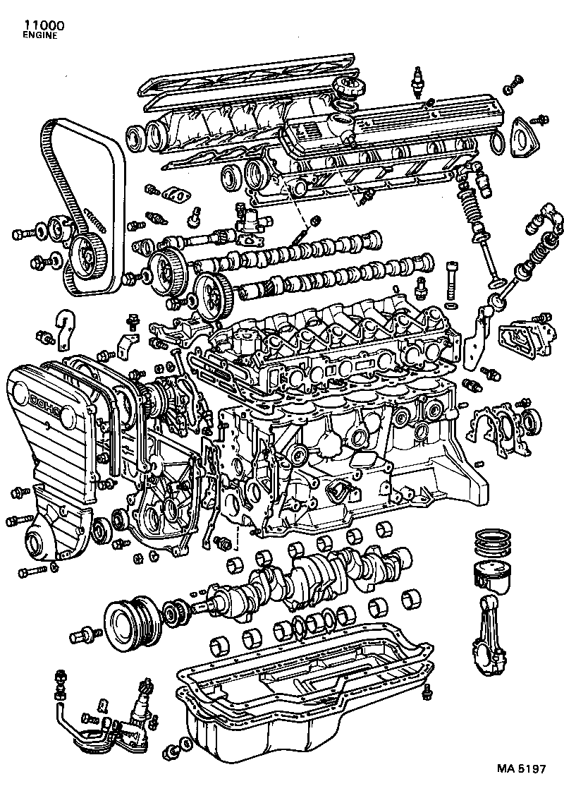 Partial Engine Assembly