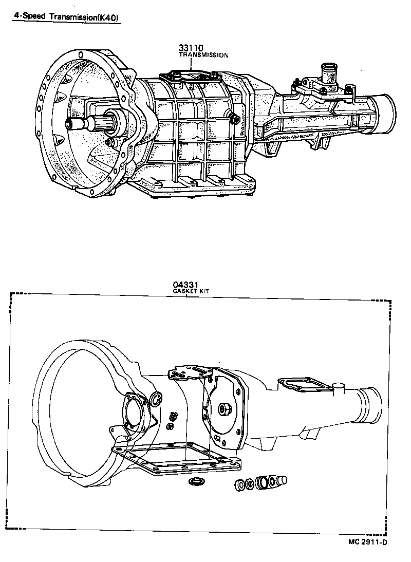 Transaxle Or Transmission Assy & Gasket Kit