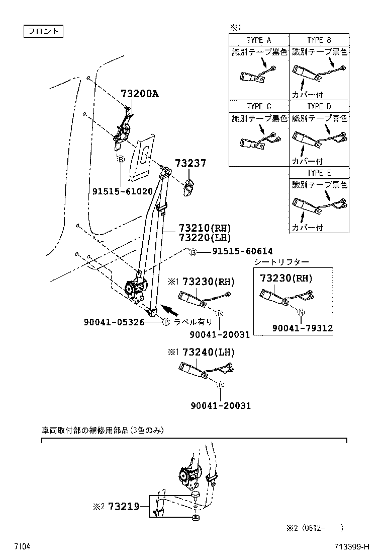 Seat Belt, Child Restraint Seat