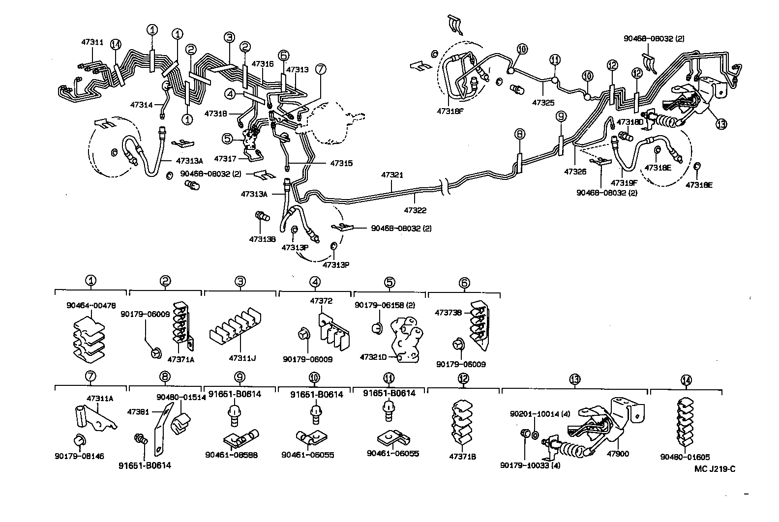 Brake Tube Clamp