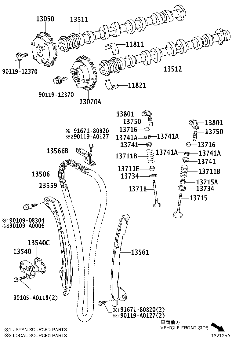 Camshaft & Valve